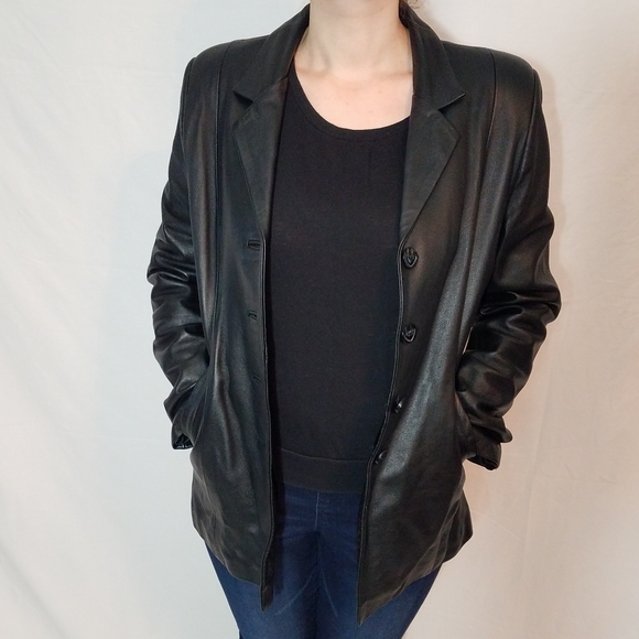 Tunç leder Genuine Leather black jacket!!! - Picture 12 of 14